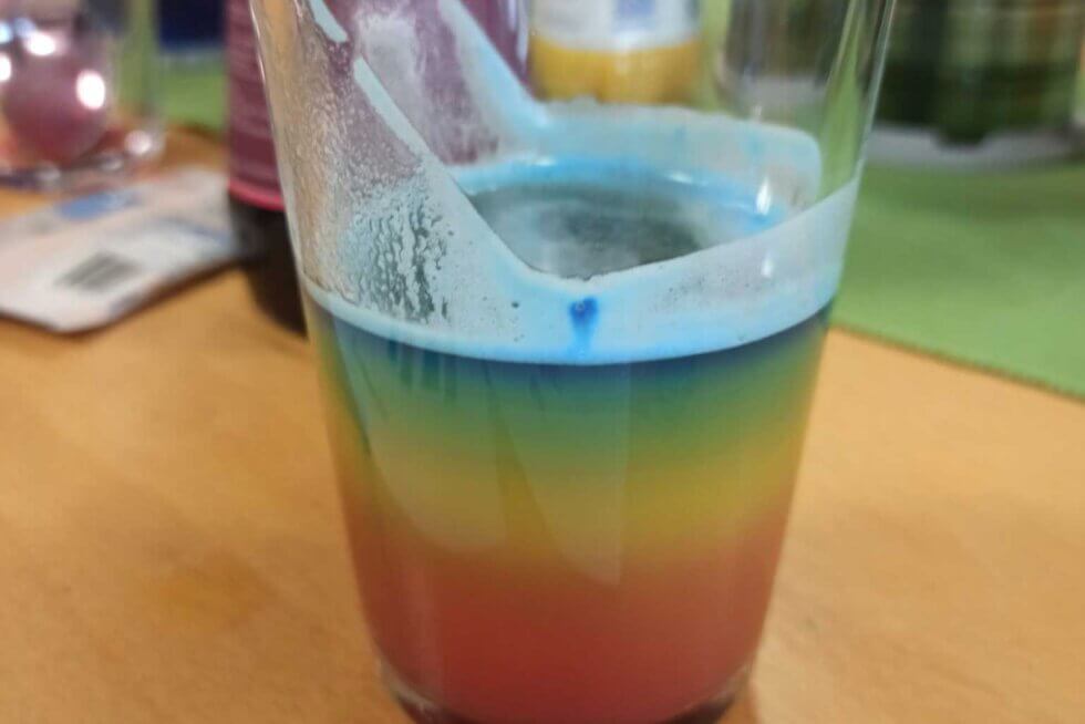 Rainbow Cocktail